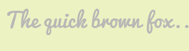 Image with Font Color B8B8B6 and Background Color EDF2C2